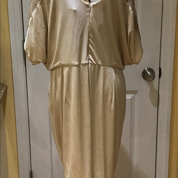 NWT ABS Champagne color dress size 1X - Picture 7 of 15